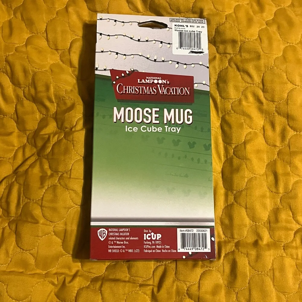 Moose Mug Ice Cube Tray - Red